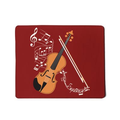 Orchestra Violin Player Gift Musical Instrument Violin Mousepad