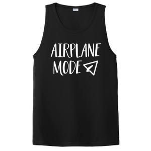 On Vacation Pilot Lazy Airplane Mode Cute Gift PosiCharge Competitor Tank