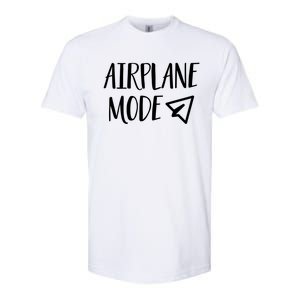 On Vacation Pilot Lazy Airplane Mode Cute Gift Softstyle CVC T-Shirt