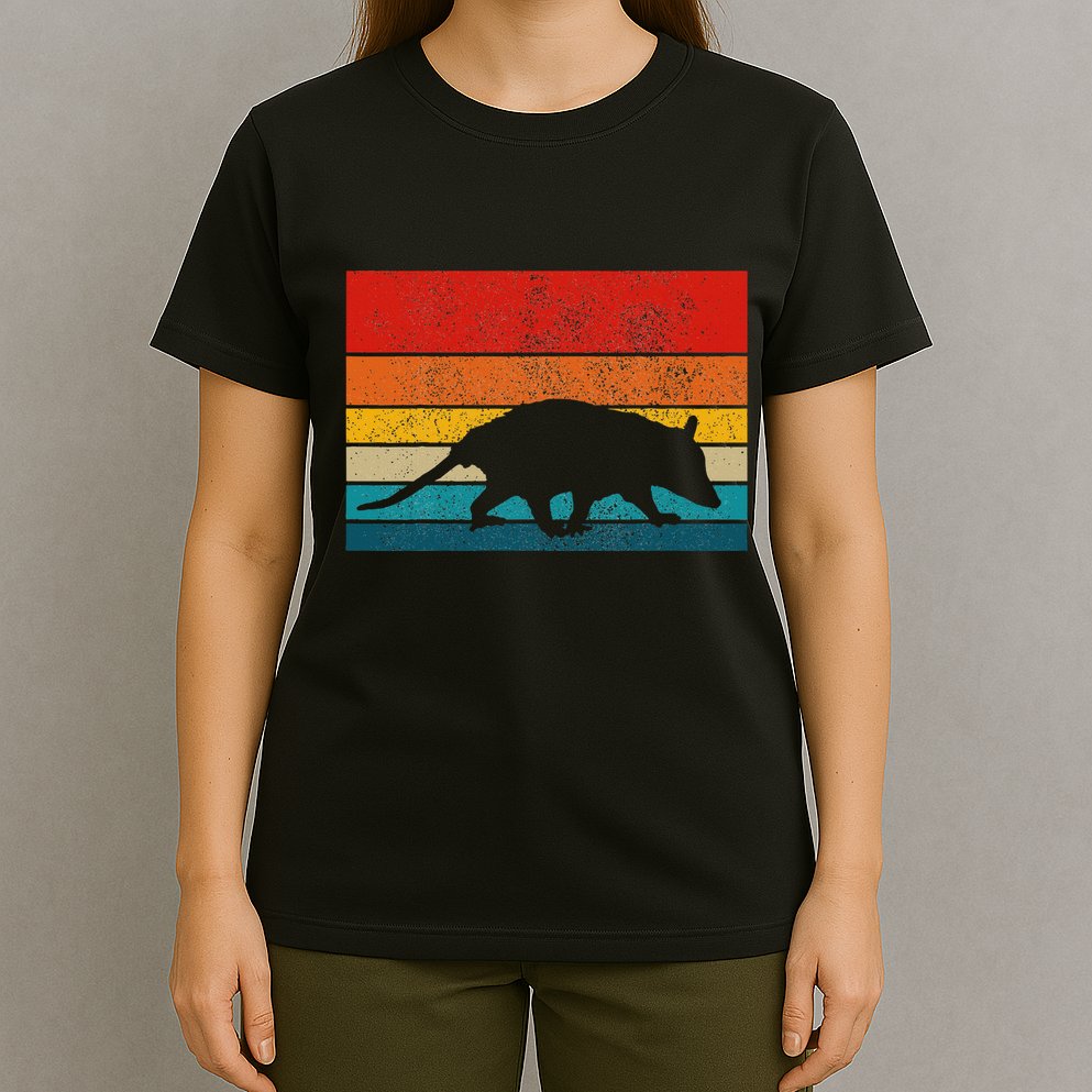 Opossum Vintage Retro Possum T-Shirt