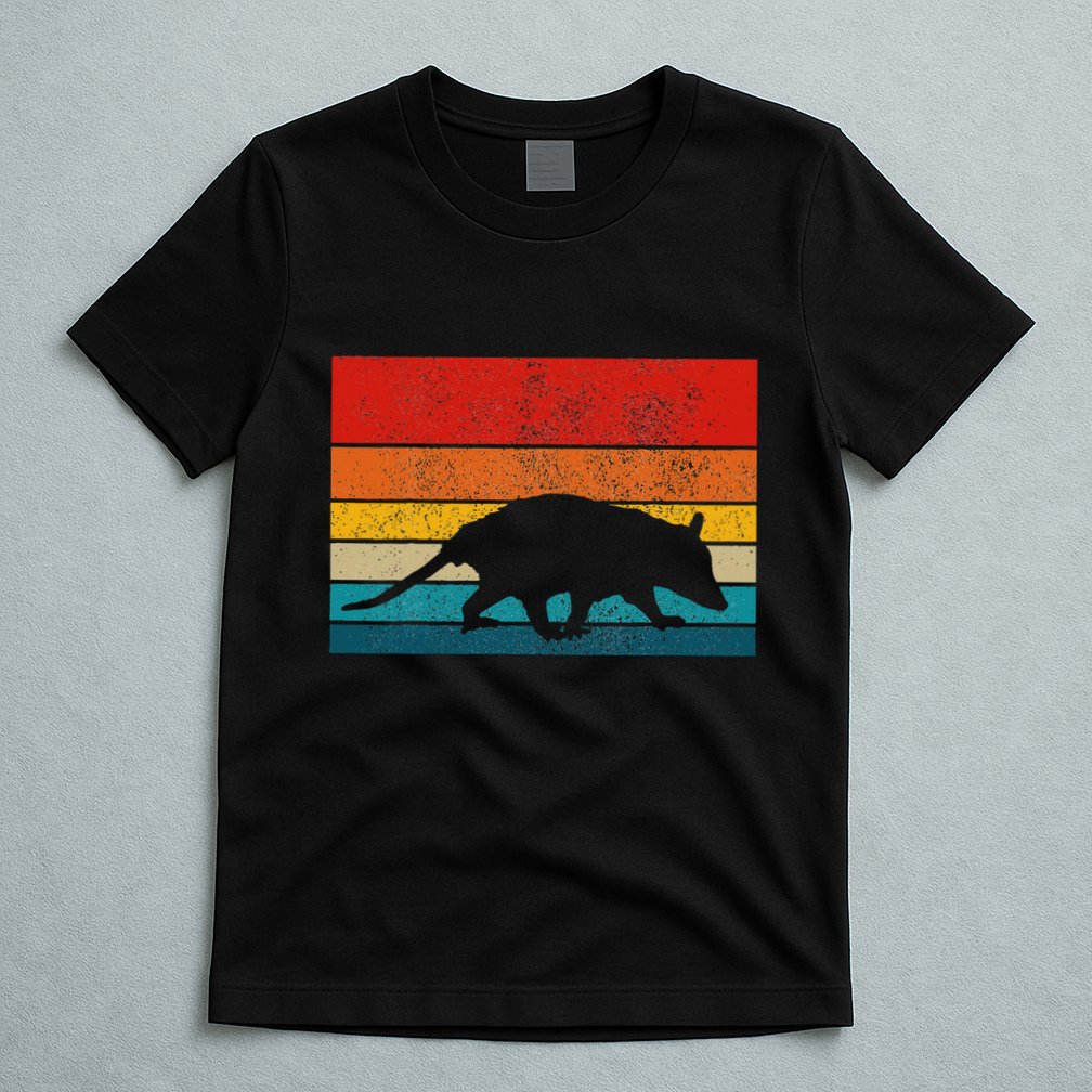 Opossum Vintage Retro Possum T-Shirt