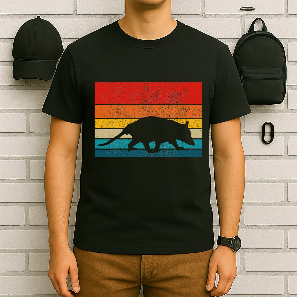 Opossum Vintage Retro Possum T-Shirt