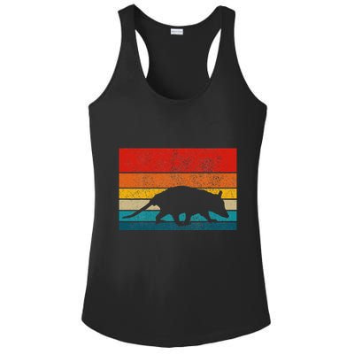 Opossum Vintage Retro Possum Ladies PosiCharge Competitor Racerback Tank