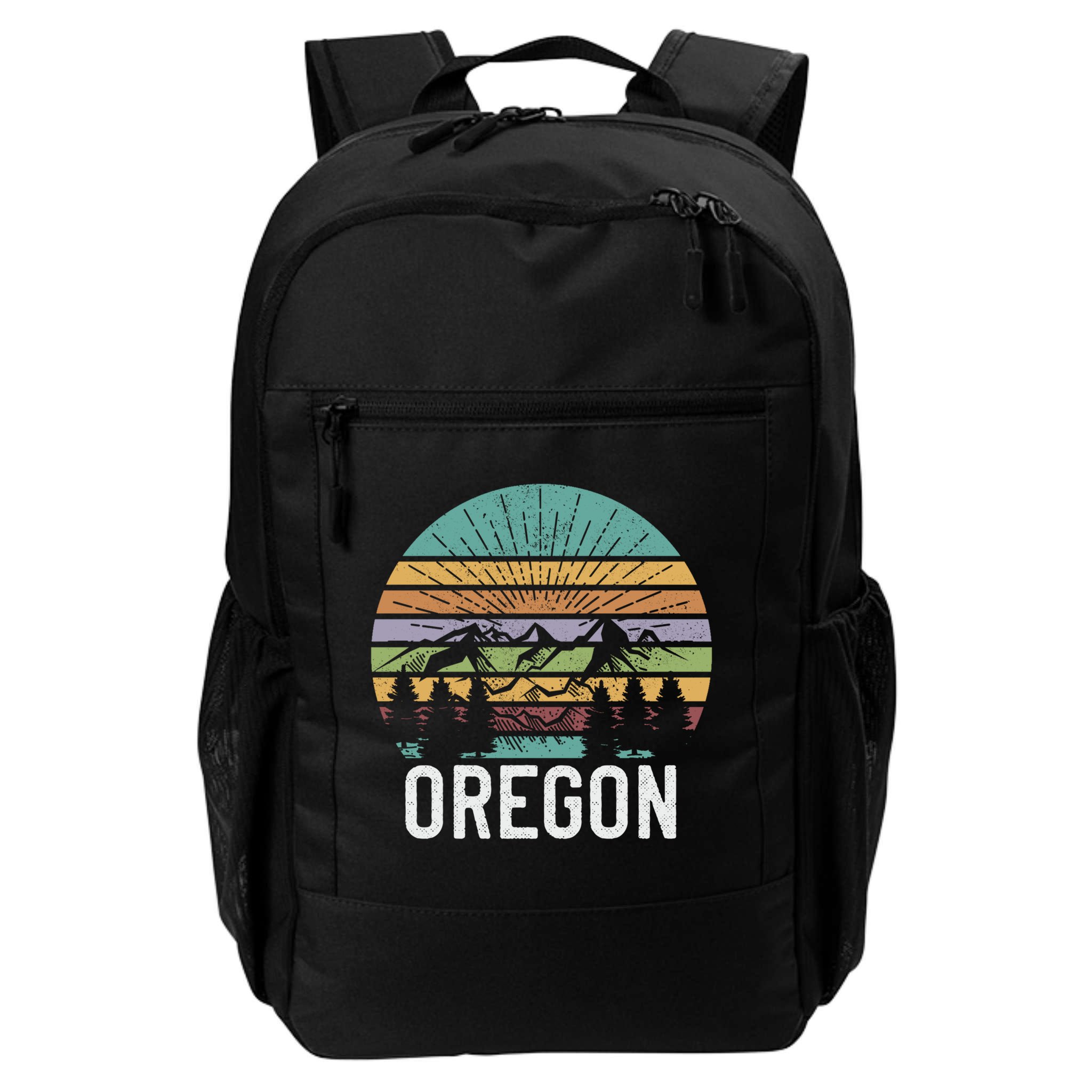 Oregon Vintage Retro Mountain 70's 80's Camping Ski Gift Backpack