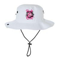 Out Volleyball Ribbon Breast Cancer Awareness Legacy Cool Fit Booney Bucket Hat