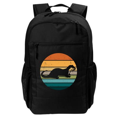 Otter Vintage Retro Logo Backpack