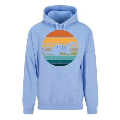 Otter Vintage Retro Logo Unisex Surf Hoodie