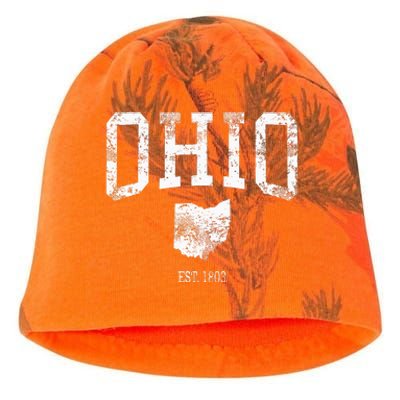 Ohio Vintage Sports Design Oh Kati - Camo Knit Beanie