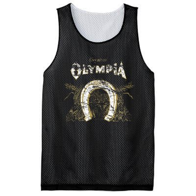 Olympia Vintage Style Pale Mesh Reversible Basketball Jersey Tank