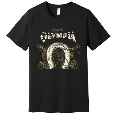 Olympia Vintage Style Pale Premium T-Shirt