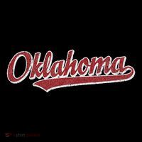 Oklahoma Vintage Sports Design Retro Script T-Shirt