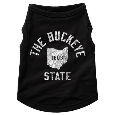 Ohio Vintage Sports Design The Buckeye State Doggie Tank