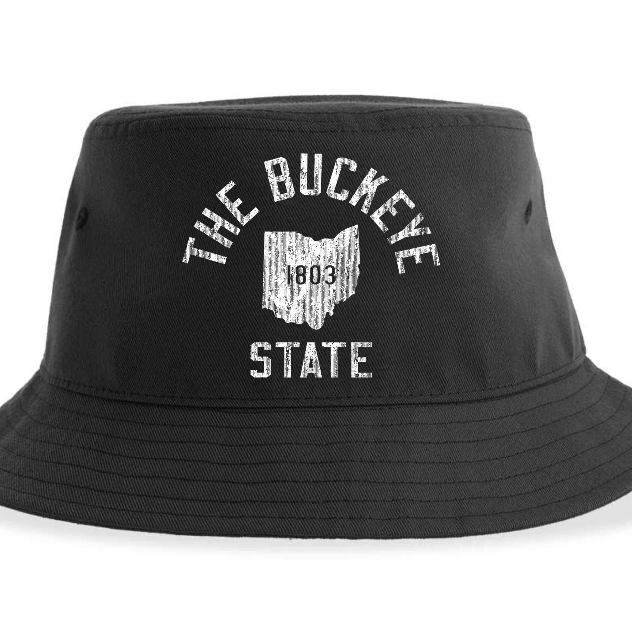 Ohio Vintage Sports Design The Buckeye State Sustainable Bucket Hat