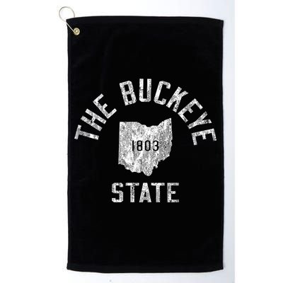 Ohio Vintage Sports Design The Buckeye State Golf Towel