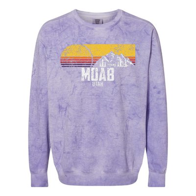 Offroad Vehicle Suv Outdoor Adventure Colorblast Crewneck Sweatshirt