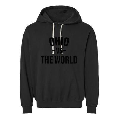 Ohio vs the World Garment-Dyed Fleece Hoodie