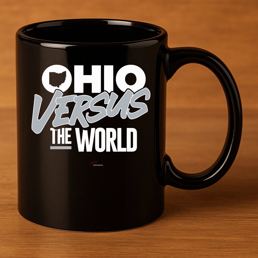 Ohio Versus The World 11oz C Handle Ceramic Mug