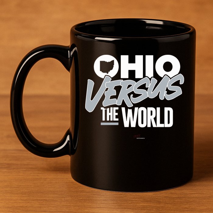 Ohio Versus The World 11oz C Handle Ceramic Mug