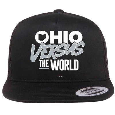 Ohio Versus The World Flat Bill Trucker Hat