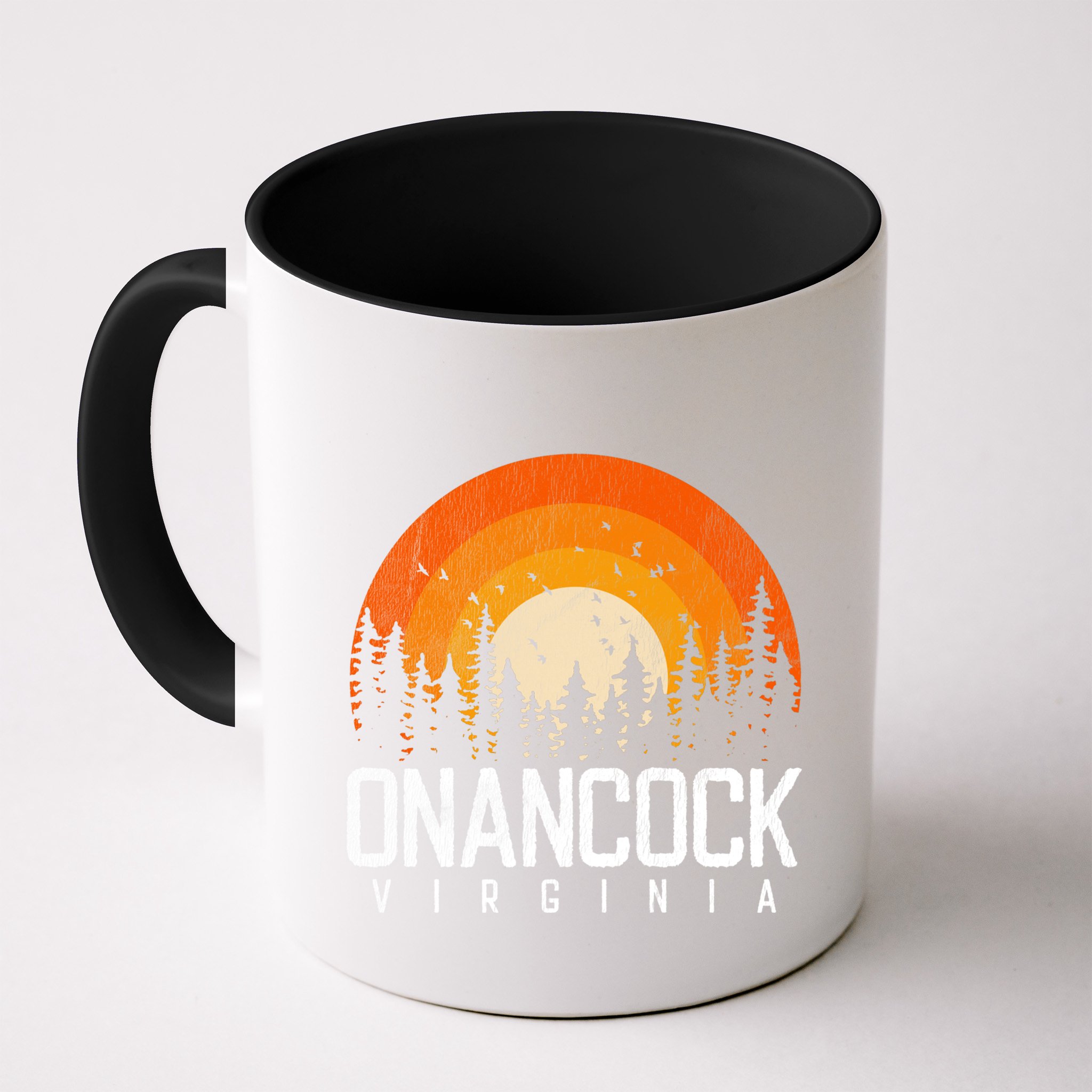 Onancock Virginia Va Gift Vintage 70s 80s 90s Retro Gift Cute Gift Mug