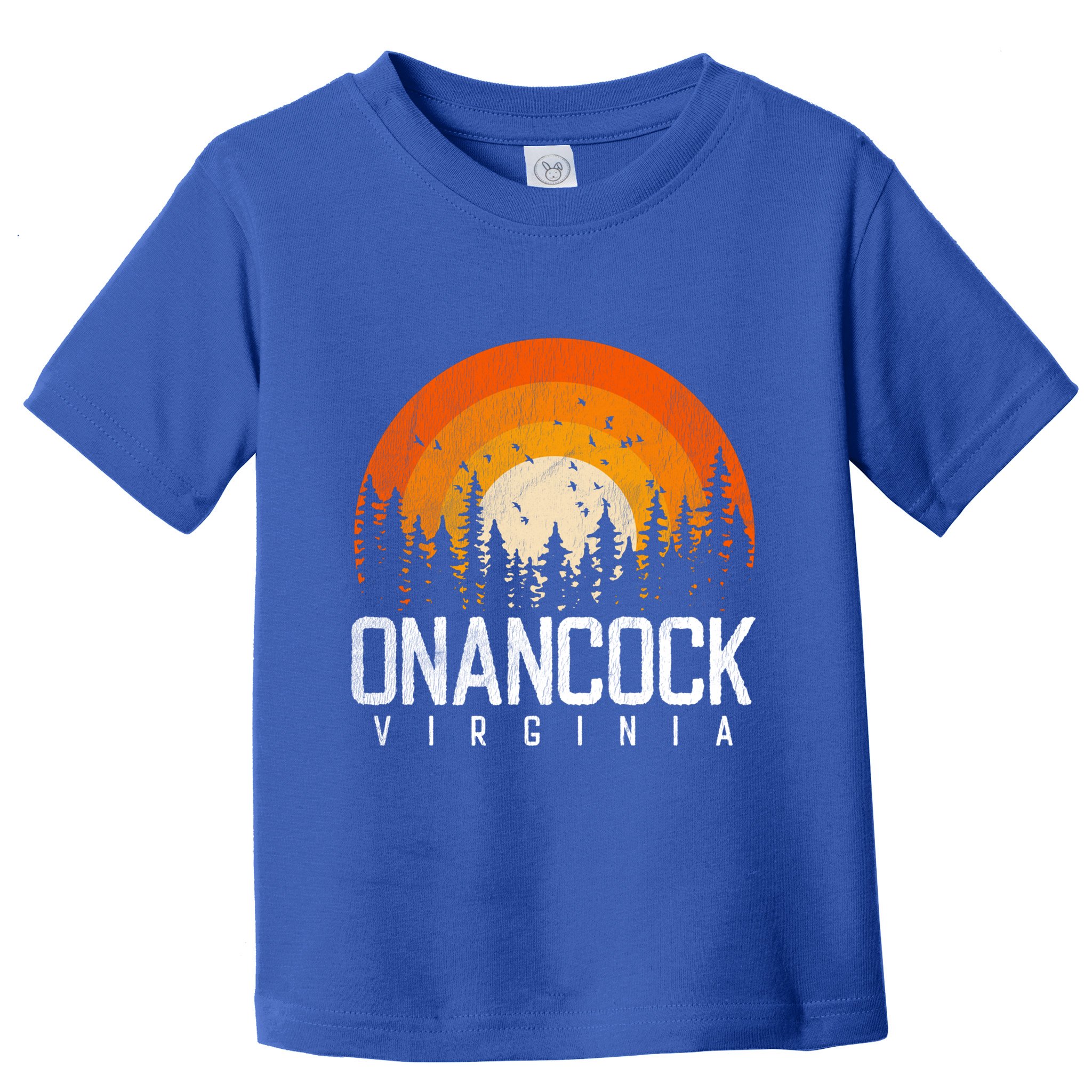 Onancock Virginia Va Gift Vintage 70s 80s 90s Retro Gift Cute Gift Toddler T-Shirt