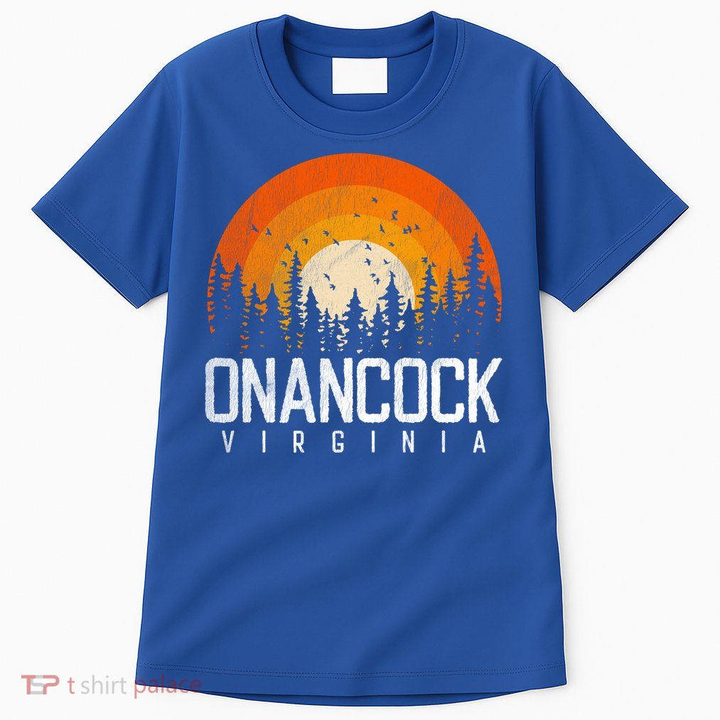 Onancock Virginia Va Gift Vintage 70s 80s 90s Retro Gift Tall T-Shirt