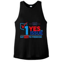 Ohio Vote YES in November on Issue 1 Ladies PosiCharge Tri-Blend Wicking Tank