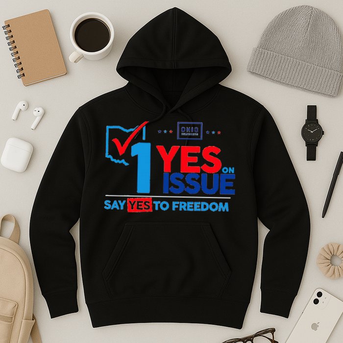 Ohio Vote YES in November on Issue 1 Hoodie