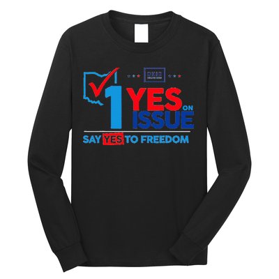 Ohio Vote YES in November on Issue 1 Long Sleeve Shirt