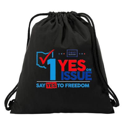 Ohio Vote YES in November on Issue 1 Drawstring Bag