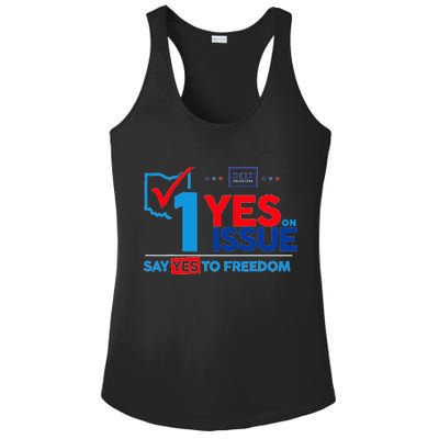 Ohio Vote YES in November on Issue 1 Ladies PosiCharge Competitor Racerback Tank