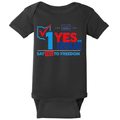 Ohio Vote YES in November on Issue 1 Baby Bodysuit