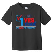Ohio Vote YES in November on Issue 1 Toddler T-Shirt
