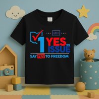 Ohio Vote YES in November on Issue 1 Toddler T-Shirt