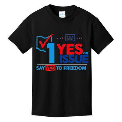 Ohio Vote YES in November on Issue 1 Kids T-Shirt