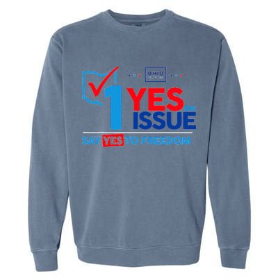 Ohio Vote YES in November on Issue 1 Garment-Dyed Sweatshirt