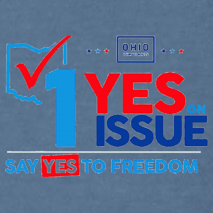Ohio Vote YES in November on Issue 1 Garment-Dyed Sweatshirt