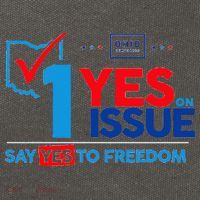 Ohio Vote YES in November on Issue 1 Cotton Canvas Backpack