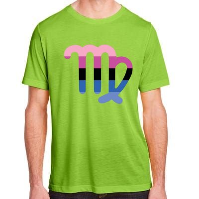 Omnisexual Virgo Zodiac Sign Omnisexual Pride Flag Funny Gift Adult ChromaSoft Performance T-Shirt