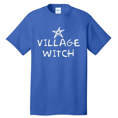 Occult Wicca And Pagan Witchcraft Wiccan Village Witch Cool Gift Tall T-Shirt