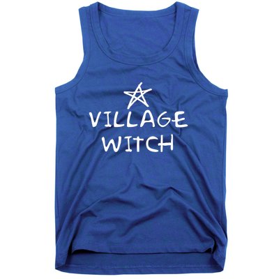 Occult Wicca And Pagan Witchcraft Wiccan Village Witch Cool Gift Tank Top