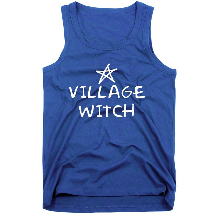 Occult Wicca And Pagan Witchcraft Wiccan Village Witch Cool Gift Tank Top