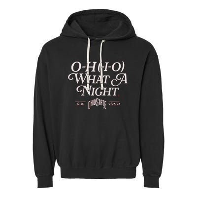 OHIO What A Night Garment-Dyed Fleece Hoodie