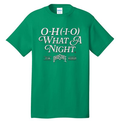 OHIO What A Night Tall T-Shirt