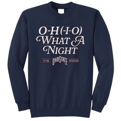 OHIO What A Night Tall Sweatshirt