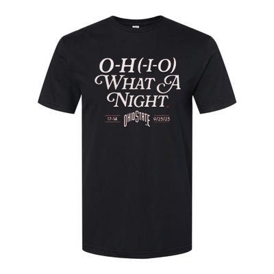 OHIO What A Night Softstyle CVC T-Shirt