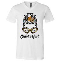 Oktoberfest Women Bavarian Octoberfest German Oktoberfest V-Neck T-Shirt