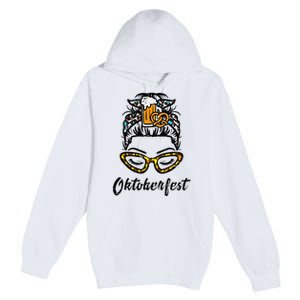 Oktoberfest Women Bavarian Octoberfest German Oktoberfest Premium Pullover Hoodie