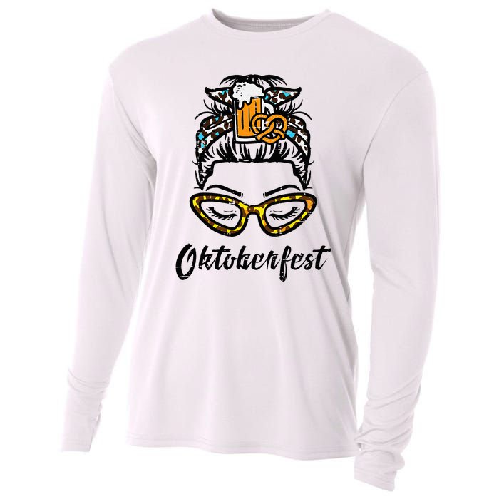 Oktoberfest Women Bavarian Octoberfest German Oktoberfest Cooling Performance Long Sleeve Crew