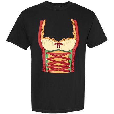 Oktoberfest Woman Costume Garment-Dyed Heavyweight T-Shirt